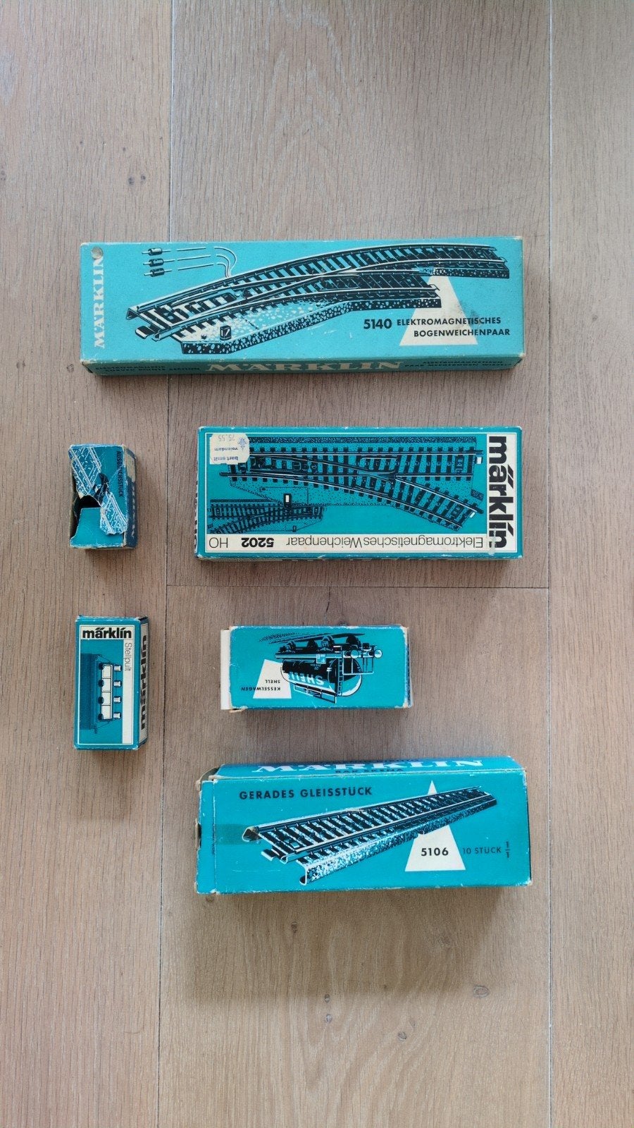 Märklin H0 Treinset met Rails en Transformator, Wisselstroom, Ophalen of Verzenden, Märklin, Gebruikt