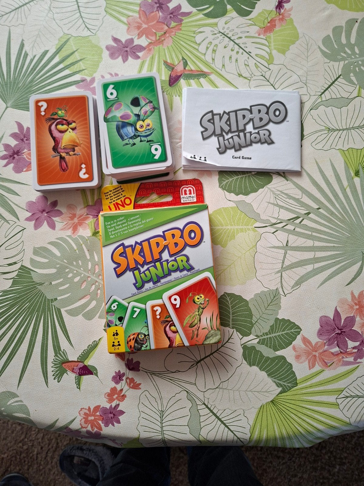 Spel skipbo junior als nieuw, Hobby en Vrije tijd, Gezelschapsspellen | Kaartspellen, Ophalen of Verzenden, Zo goed als nieuw