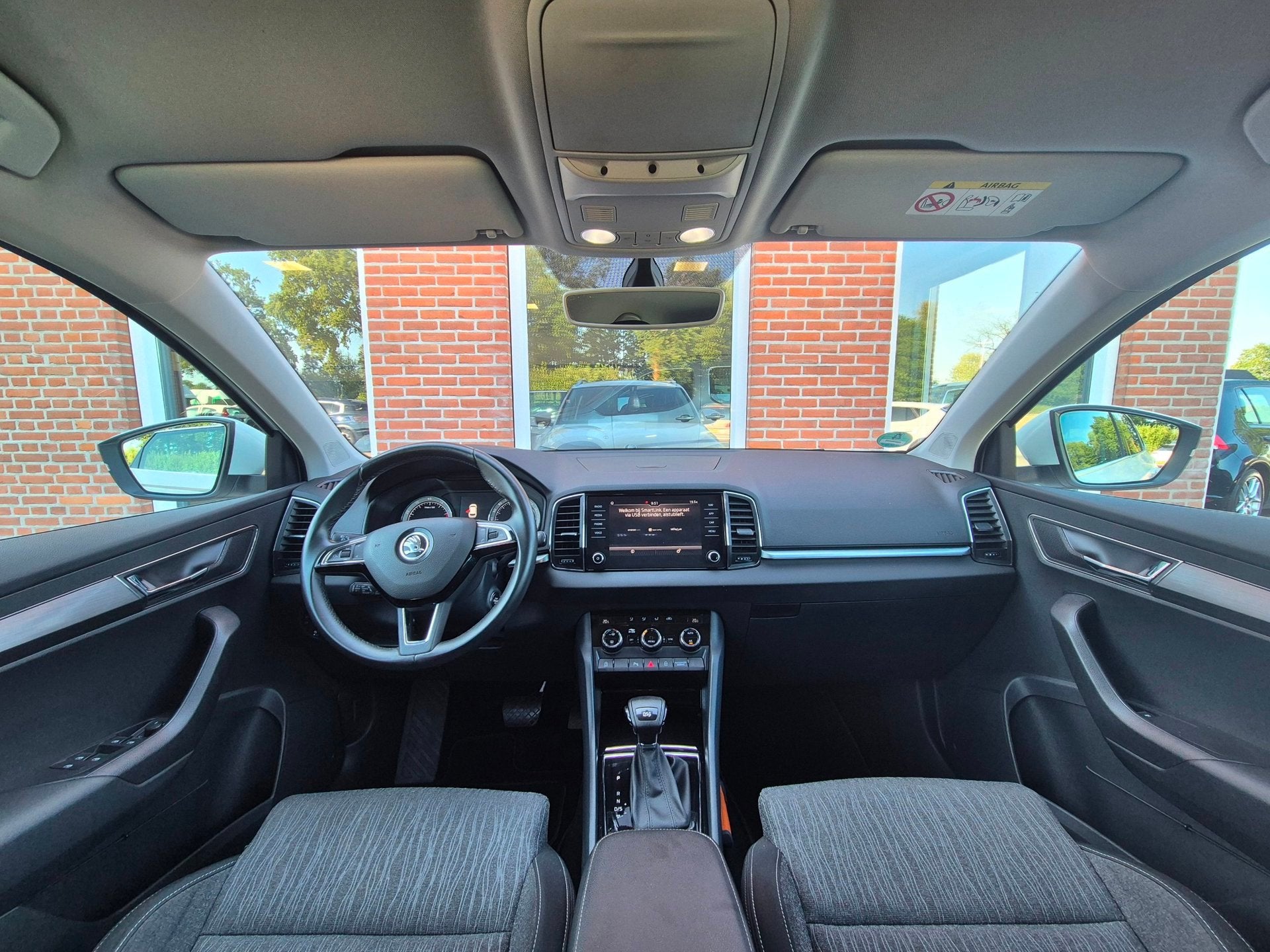 Skoda Karoq 1.5 TSI ACT Style 150PK 5drs AUTOMAAT clima, ada, Auto's, Stof, Gebruikt, Euro 6, 4 cilinders