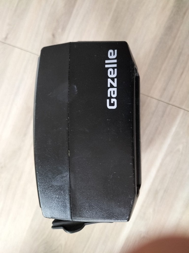 gebruikte Gazelle fietsaccu (silver) 8.8ah/36v/317wh, Ophalen, Gebruikt