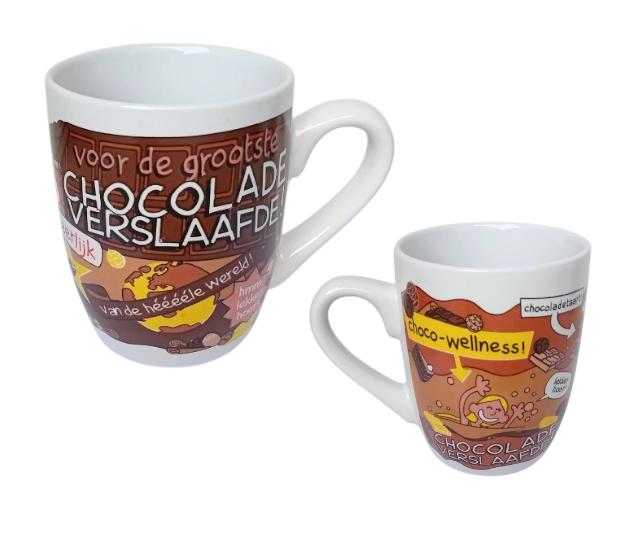 Mok Chocolade Verslaafde, Ophalen of Verzenden, Nieuw, Overige stijlen, Overige typen