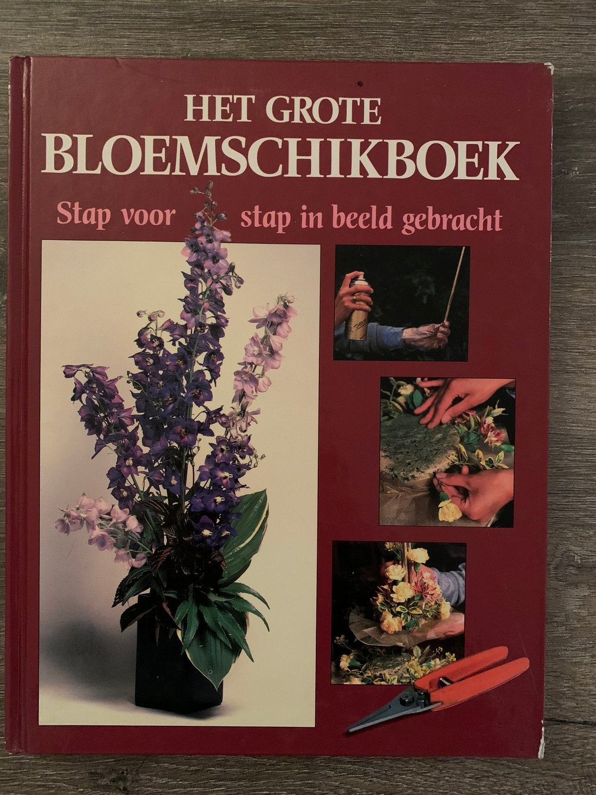 Bloemschikboek - Stap voor stap in beeld, Ophalen of Verzenden, Zo goed als nieuw