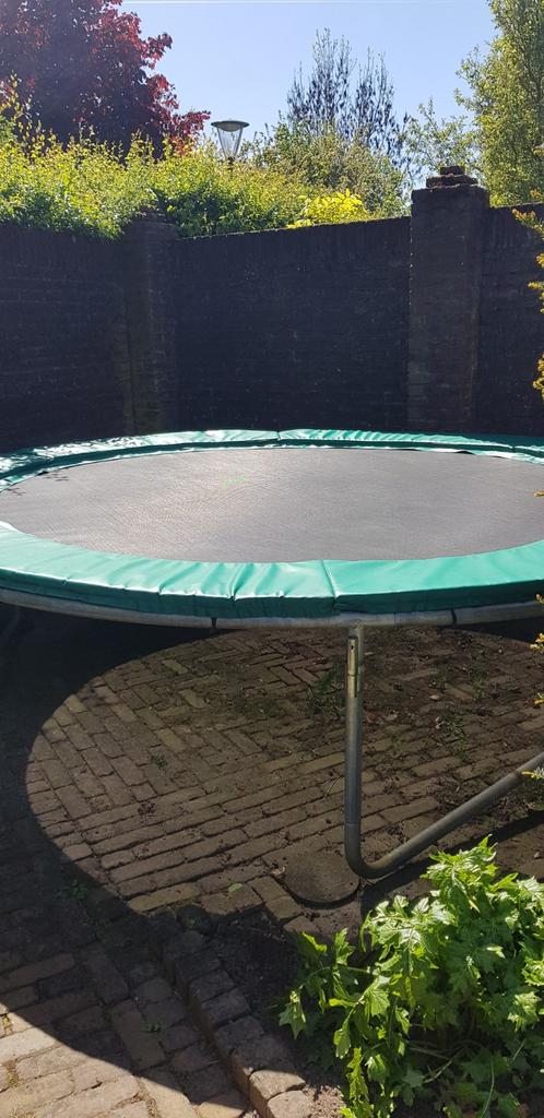 ETAN  Premium trampoline 305cm , incl veiligh-net, Ophalen, Zo goed als nieuw