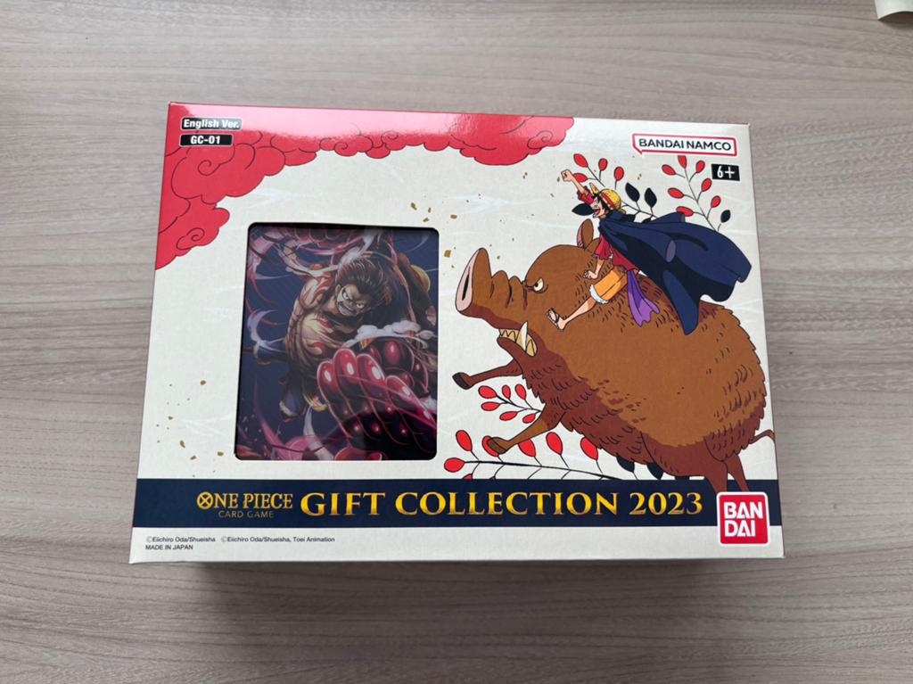 One Piece Card Game Gift Collection 2023 GC-01 Promo Pack, Ophalen of Verzenden, Nieuw, Boosterbox