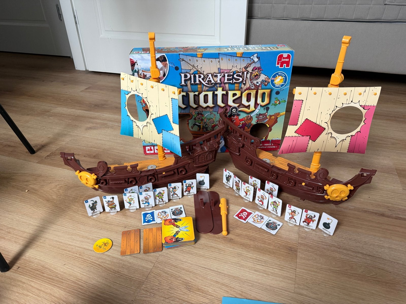 Stratego Pirates! Bordspel - Compleet en in goede staat, Een of twee spelers, Ophalen of Verzenden, Zo goed als nieuw