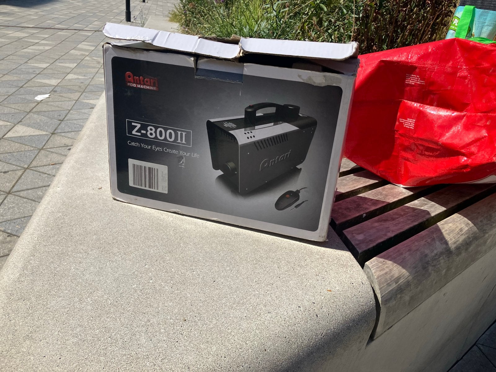 Antari Z-800II Rookmachine - Ideaal voor feesten, Ophalen of Verzenden, Gebruikt