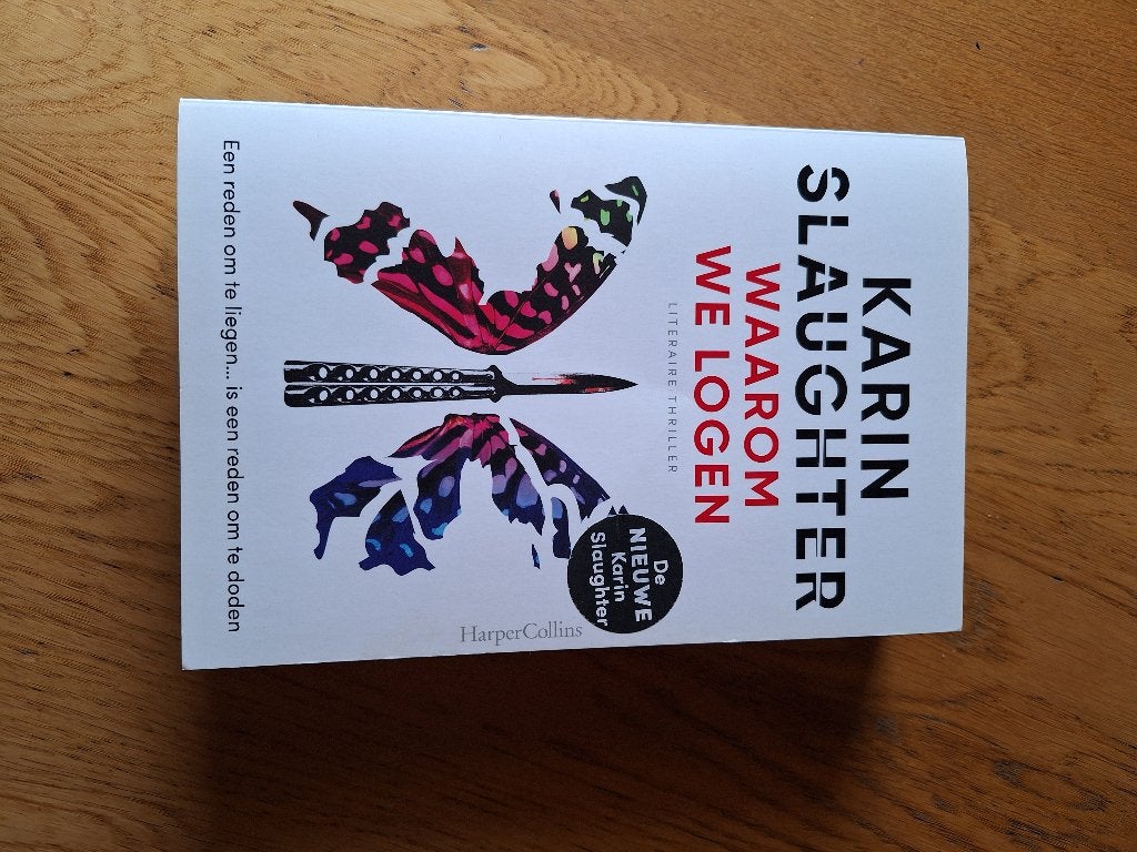Boek Karin Slaughter, waarom we logen, Boeken, Ophalen of Verzenden, Zo goed als nieuw, Karin Slaughter, Amerika