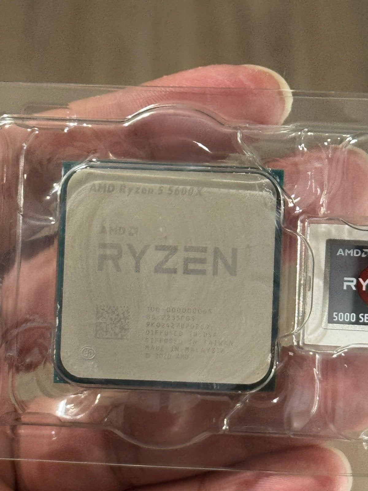 AMD Ryzen 5 5600X Processor - Zo goed als nieuw, Computers en Software, Processors, Ophalen, Zo goed als nieuw, 6-core, 3 tot 4 Ghz