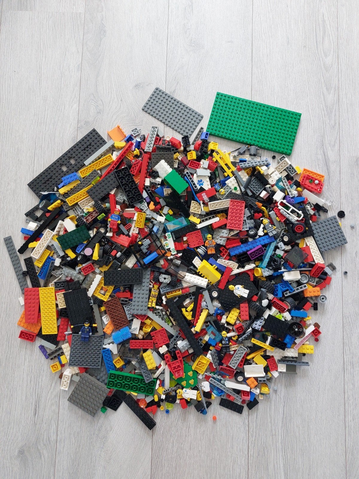 Partij Lego 2 kilo!, Kinderen en Baby's, Speelgoed | Duplo en Lego, Ophalen of Verzenden, Gebruikt, Losse stenen, Lego