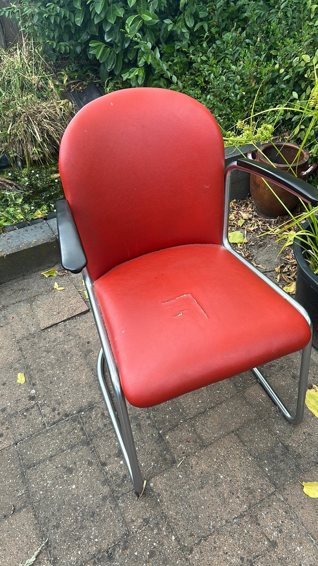 Gispen 413 orgineel, Huis en Inrichting, Stoelen, Ophalen, Gebruikt, Eén
