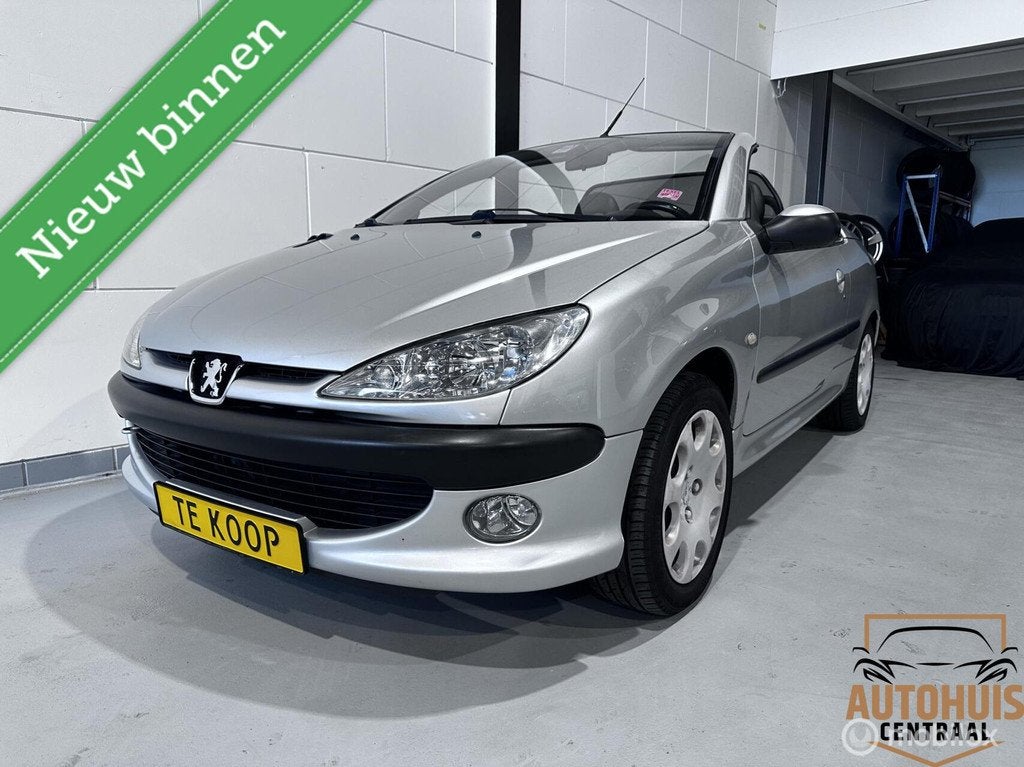 Peugeot 206 CC 1.6-16V*LEESTEKST*APK(12-01-2027), Voorwielaandrijving, Gebruikt, 4 cilinders, Cabriolet