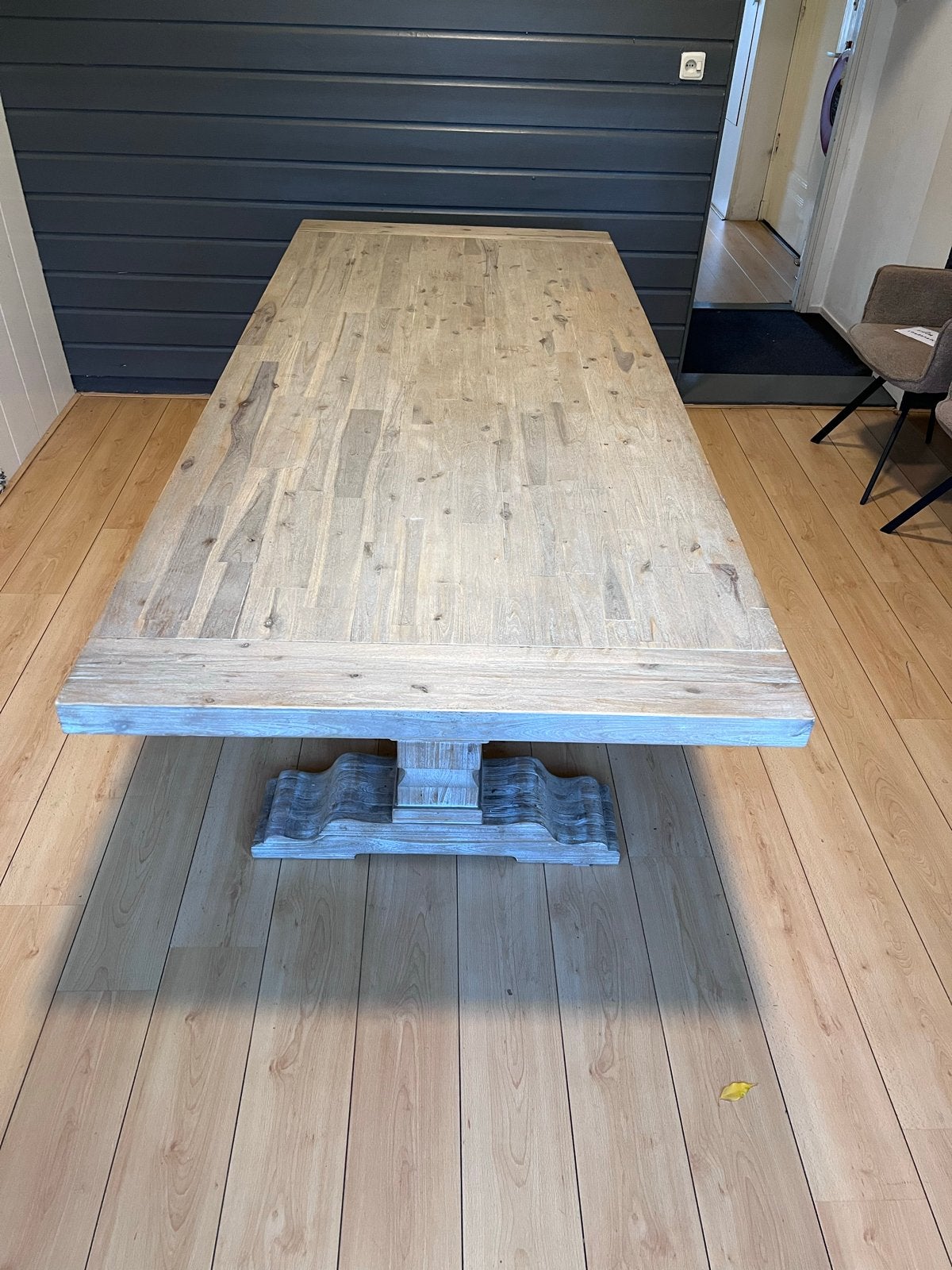 Prachtige Kloostertafel - 250x110x76 cm, Ophalen, Gebruikt, 100 tot 150 cm, 200 cm of meer
