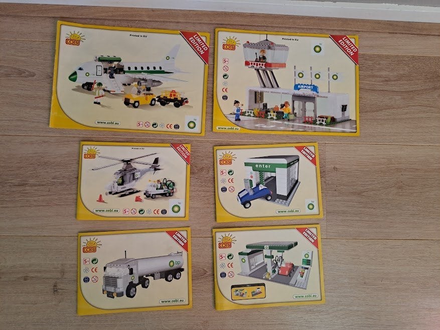 6 Cobi - BP - limited edition sets., Kinderen en Baby's, Speelgoed | Bouwstenen, Ophalen of Verzenden, Zo goed als nieuw, Overige merken