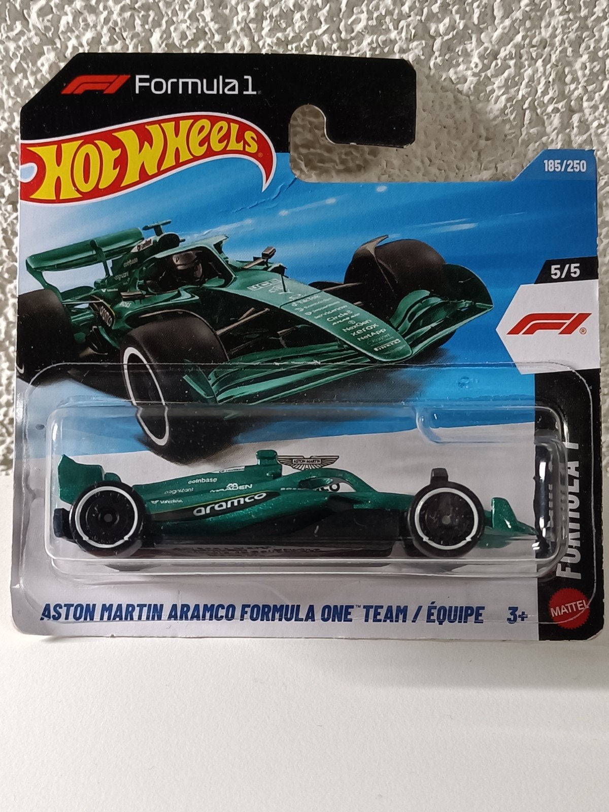 Hot Wheels Aston Martin Aramco F1 Team (185/250), Ophalen of Verzenden, Nieuw, Overige typen