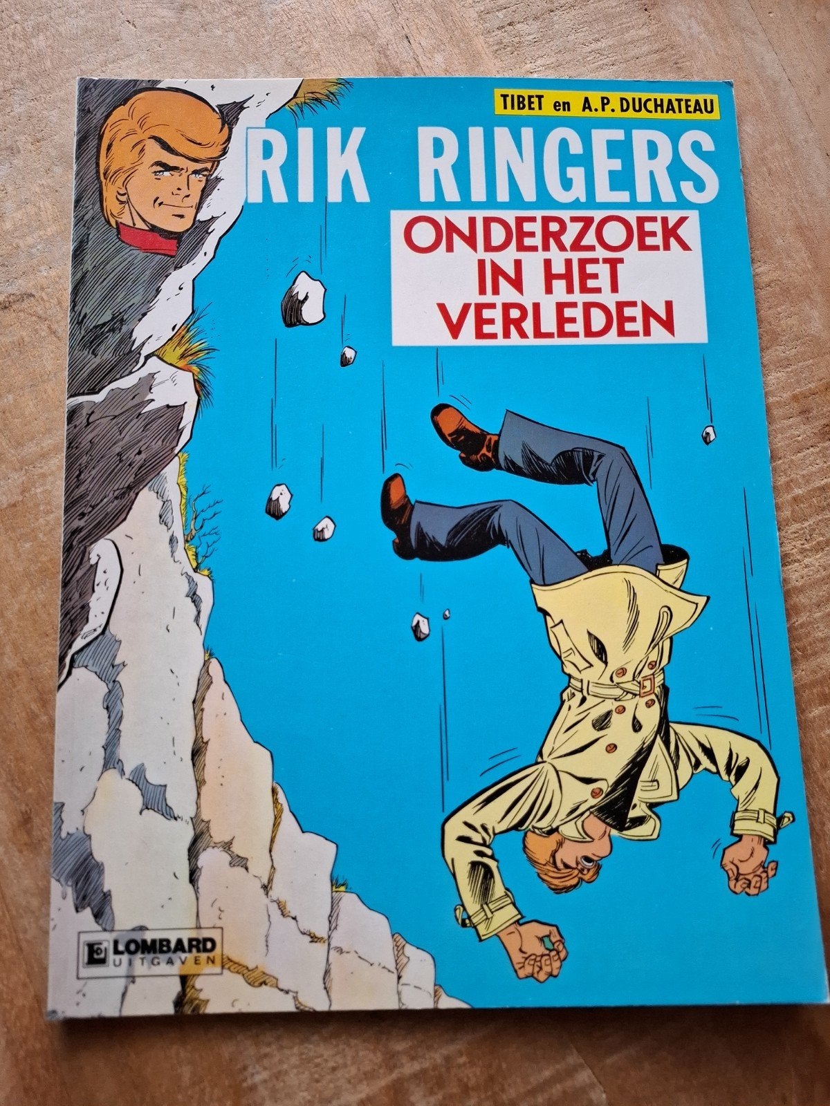 Rik Ringers - Onderzoek in het Verleden (Nr. 18), Eén stripboek, Ophalen of Verzenden, Gelezen, Tibet en A.P. Duchateau