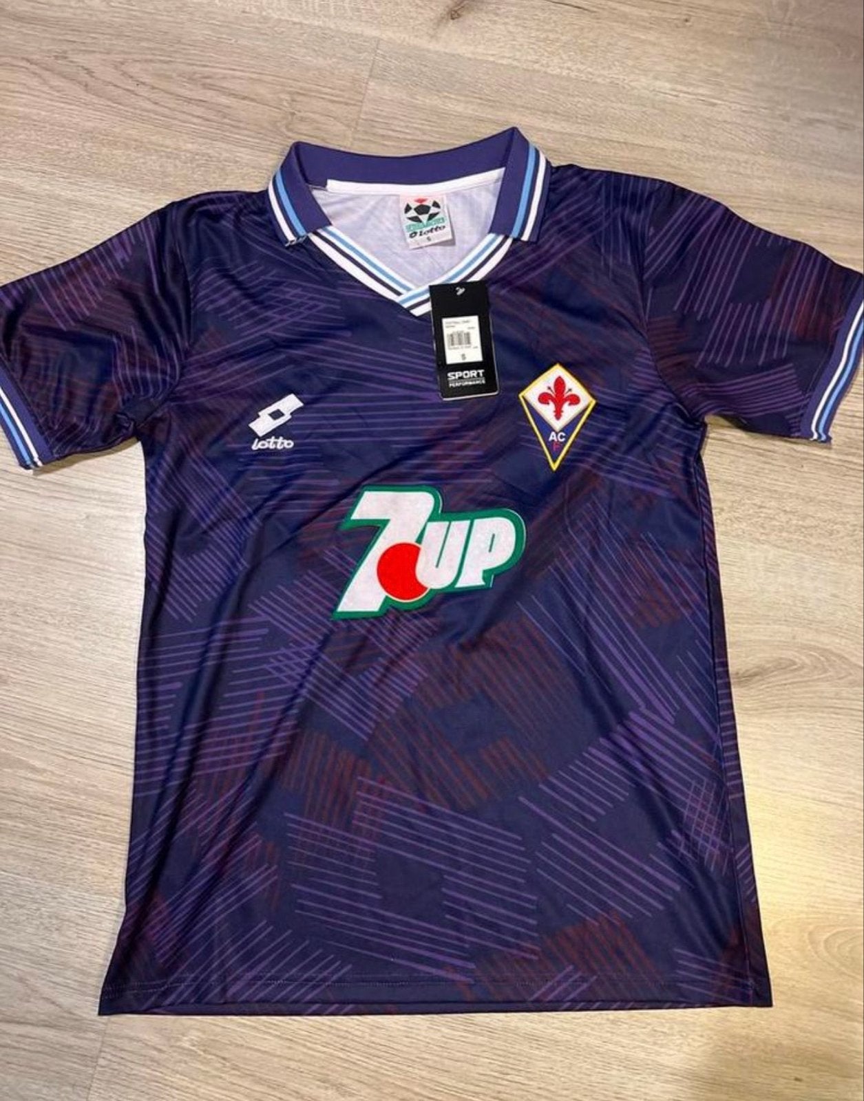 Fiorentina 93/94 retro shirt maat S, Verzamelen, Ophalen of Verzenden, Nieuw, Buitenlandse clubs, Shirt