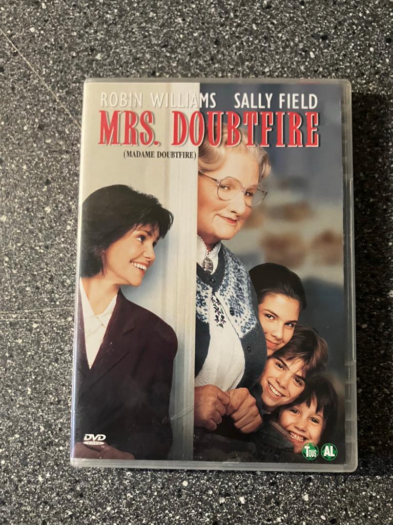 Mrs. Doubtfire (1993) Robin Williams, Alle leeftijden, Ophalen of Verzenden, Zo goed als nieuw, Overige genres