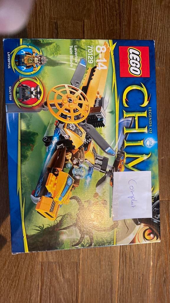 Lego Chima 70129, Lego, Ophalen of Verzenden, Zo goed als nieuw, Compleet
