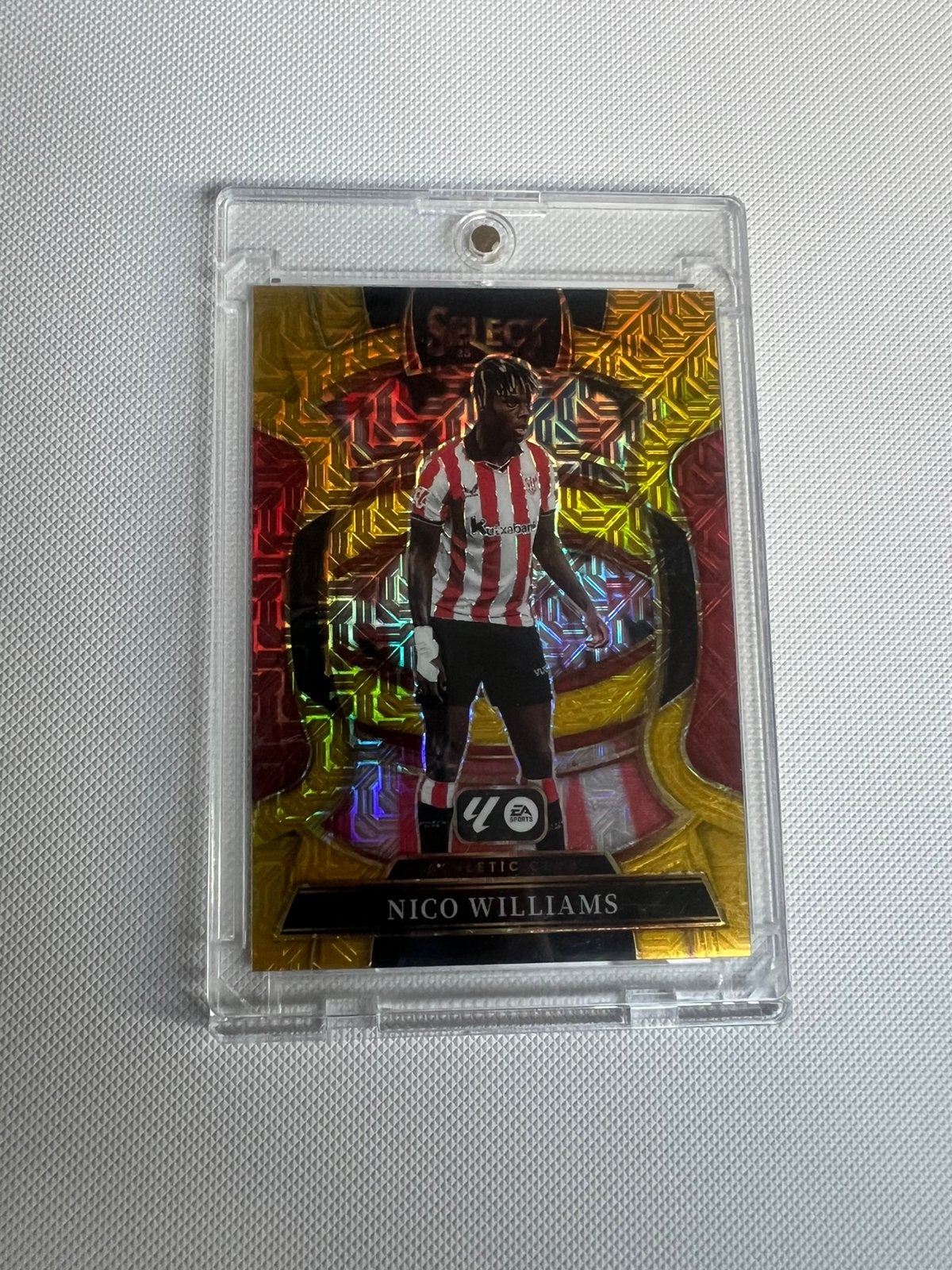 Nico Williams /10 Panini Prizm, Ophalen of Verzenden, Zo goed als nieuw, Plaatje