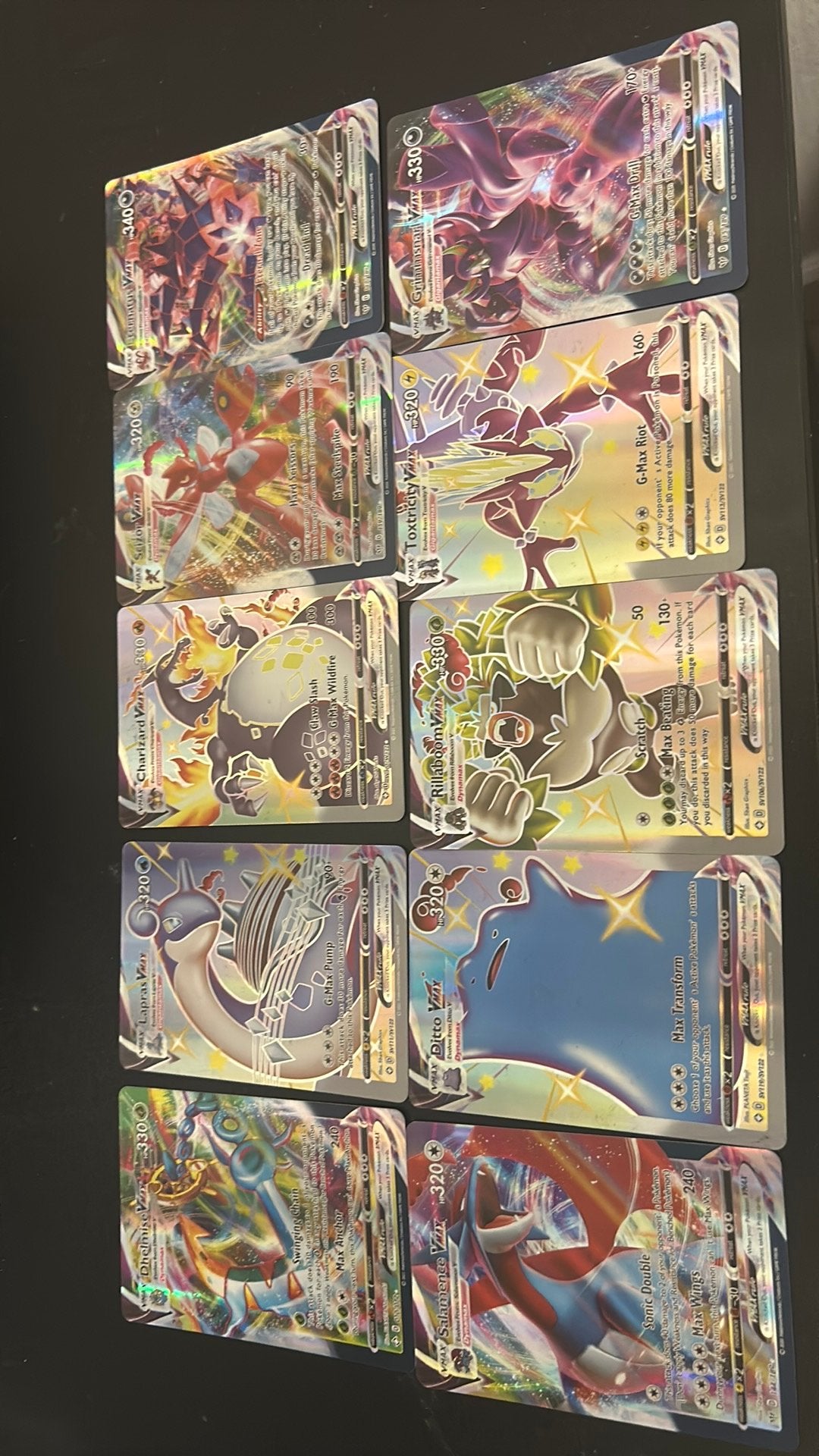 10 Zeldzame Pokémon VMAX Shiny Kaarten - Topcollectie!, Hobby en Vrije tijd, Verzamelkaartspellen | Pokémon, Ophalen of Verzenden