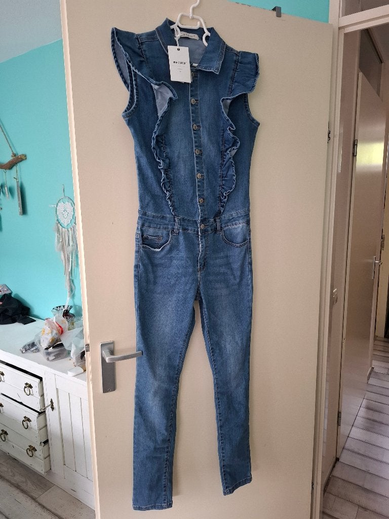 Heel gaaf spijkerpak maat L, Ophalen of Verzenden, Nieuw, Lang