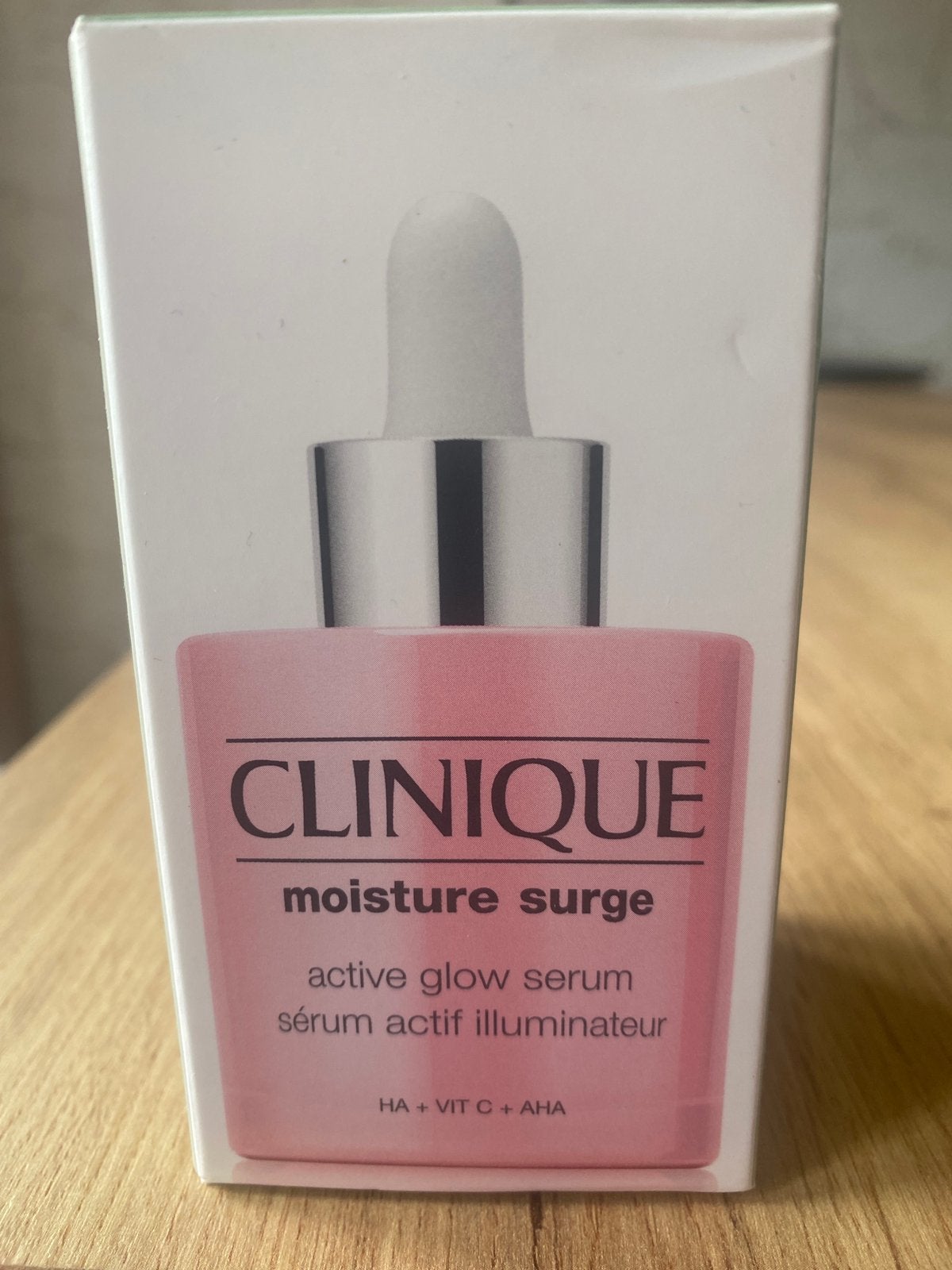 Clinique active glow serum 50 ml, Ophalen of Verzenden, Nieuw, Gehele gezicht, Verzorging