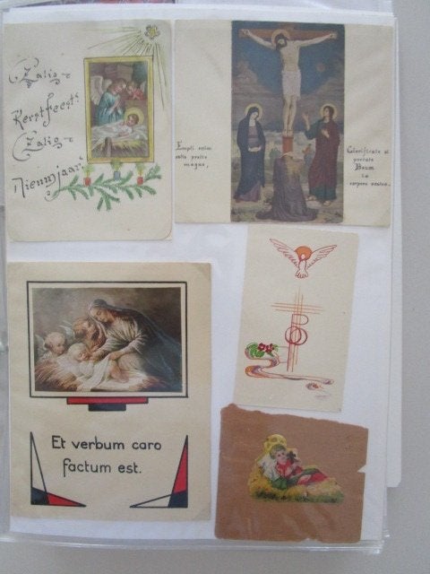 Oude Christelijke kaarten, Verzamelen, Ophalen of Verzenden, 1960 tot 1980, Gelopen, Overige thema's
