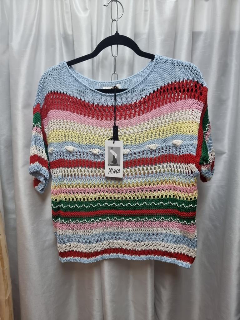 NIEUW Xuna gebreid truitje, Ophalen of Verzenden, Nieuw, Maat 38/40 (M), Overige kleuren