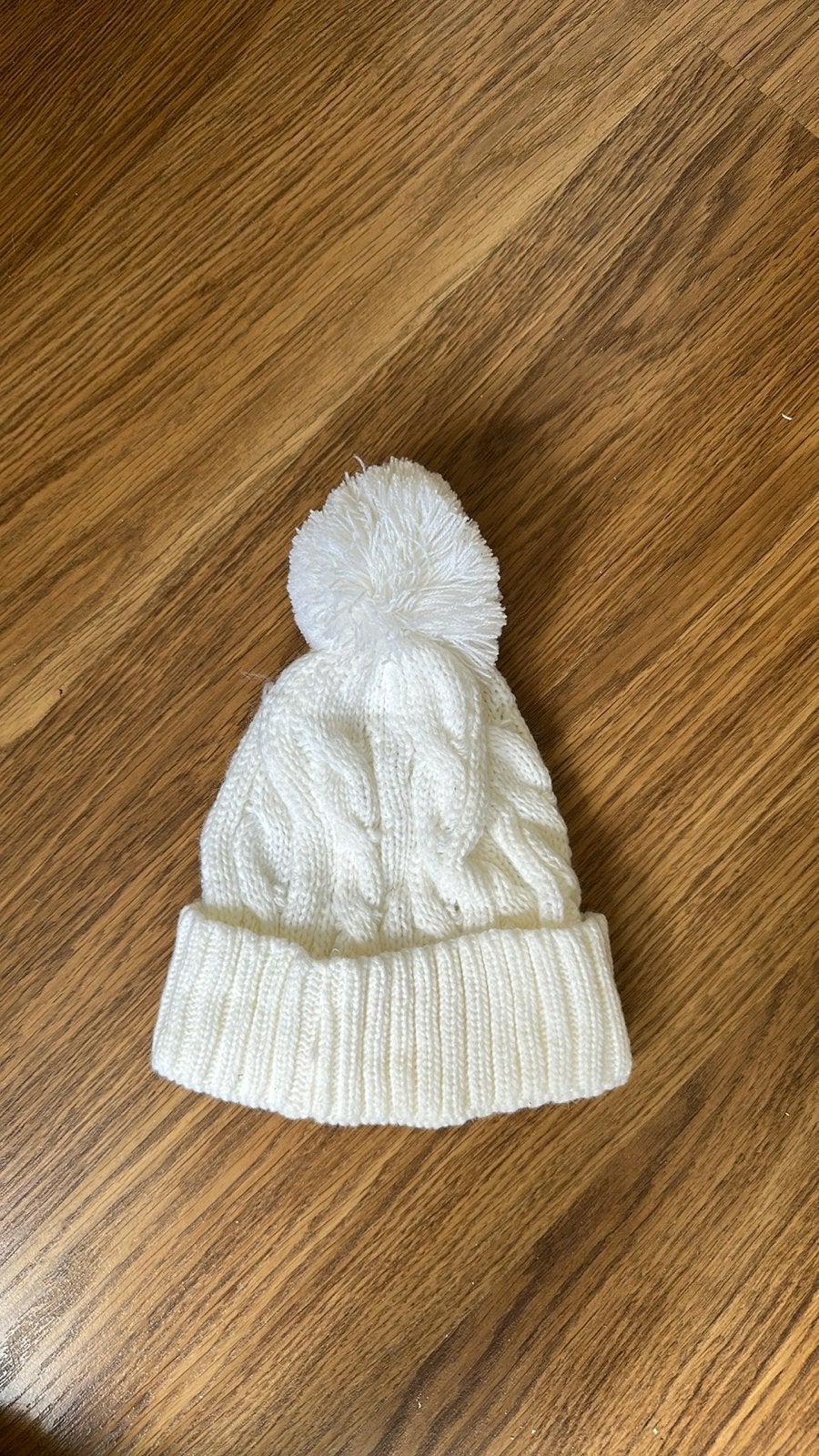 Leuke gebreide muts met pompon, Ophalen of Verzenden, Gedragen, Muts