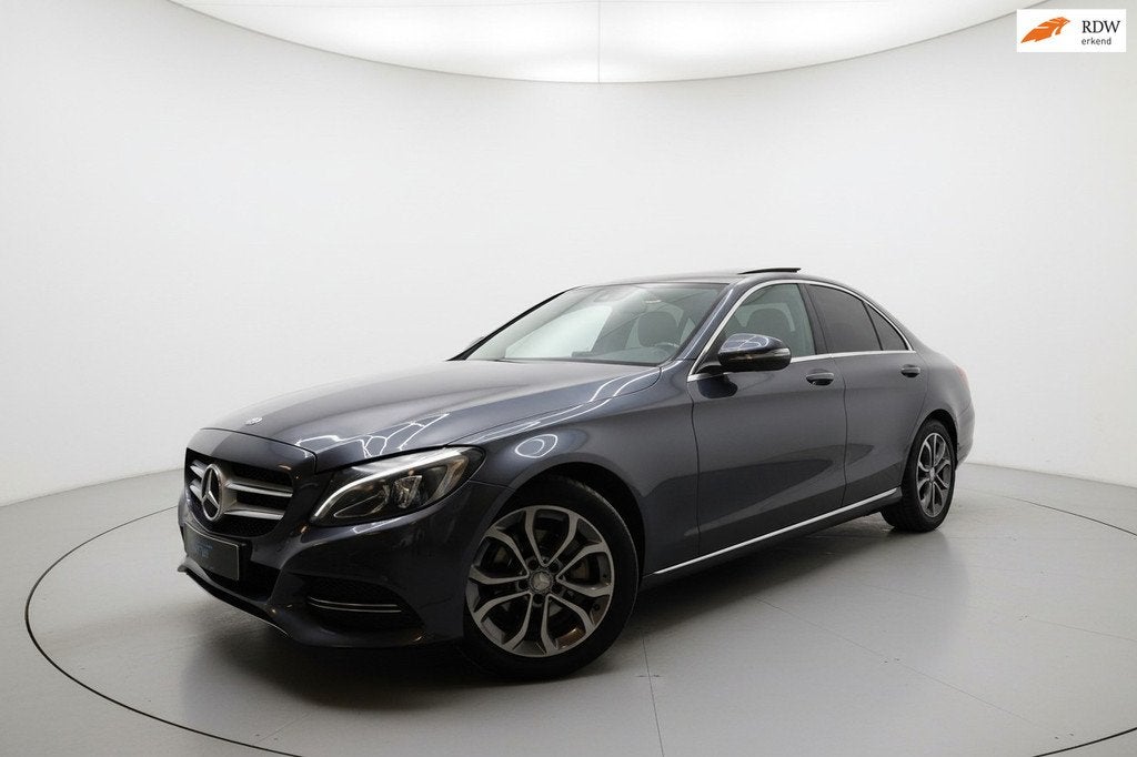 Mercedes-Benz C-klasse 180 Prestige AUTOMAAT SCHUIFDAK NAP, Auto's, Automaat, Bedrijf, Sedan, 710 kg