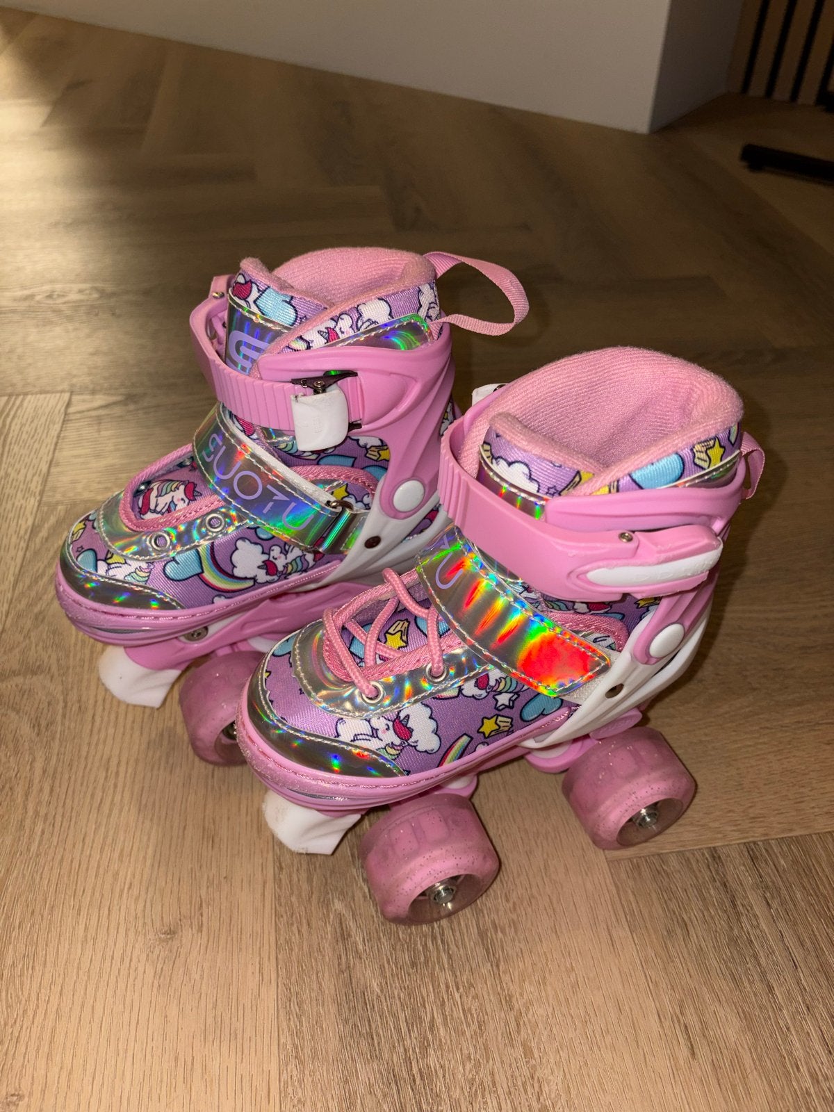 Verstelbare rolschaatsen voor kinderen - Maat 25-28/29, Kinderen en Baby's, Ophalen of Verzenden, Verstelbaar, Zo goed als nieuw