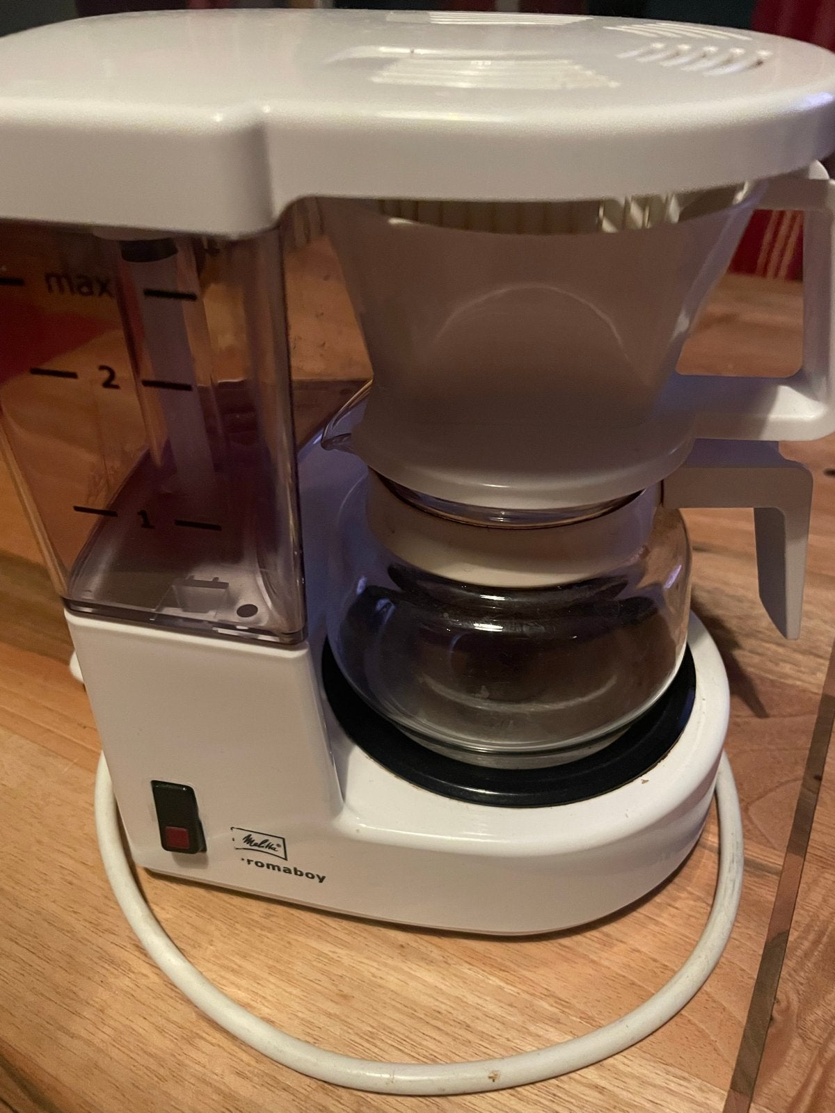 Melitta Aromaboy koffiezetapparaat - Compact en functioneel, Ophalen, Gebruikt, Koffiemachine, Gemalen koffie