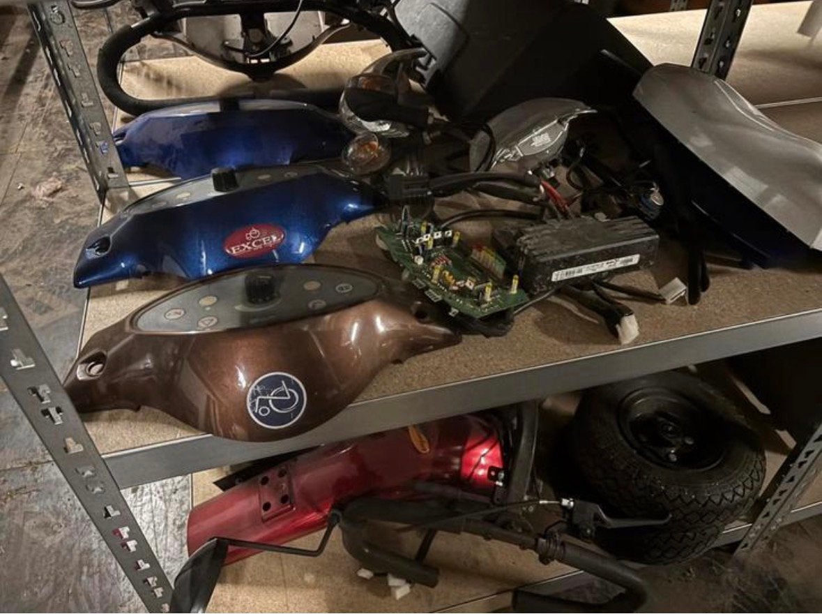Scootmobiel Galaxy Onderdelen, Diversen, Ophalen of Verzenden, Zo goed als nieuw, Elektrische rolstoel