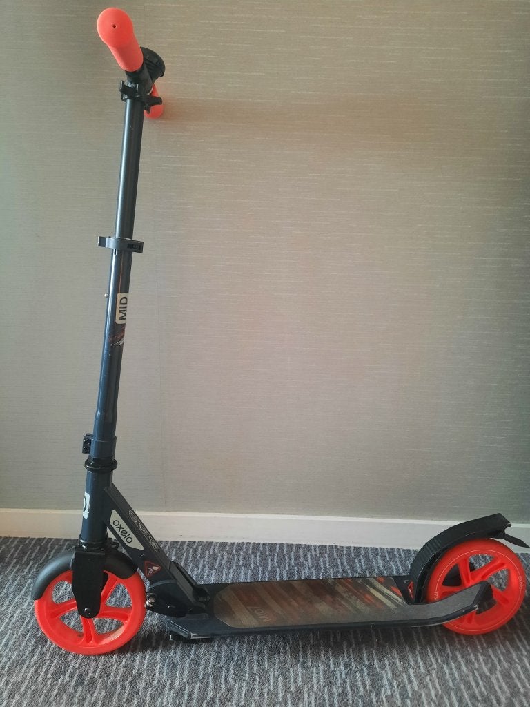 Oxelo MID 7 kinderstep – opvouwbaar – Decathlon, Fietsen en Brommers, Ophalen, Gebruikt, Gewone step, Oxelo