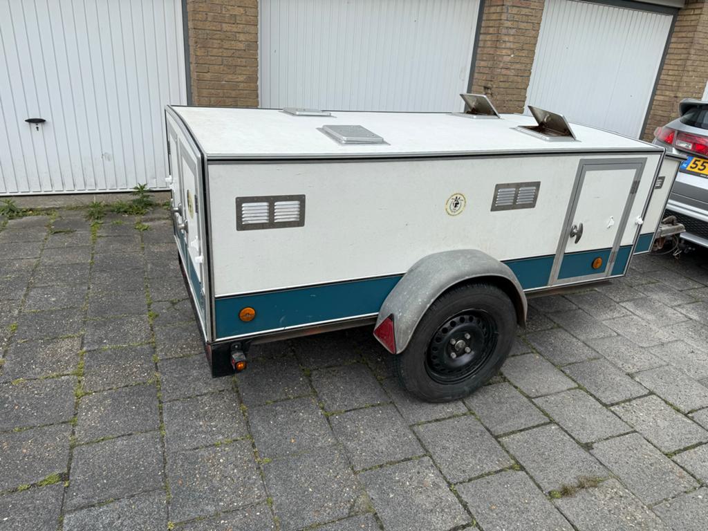 Hondenkar JSB 4-vaks, Auto diversen, Aanhangers en Bagagewagens, Gebruikt, Ophalen