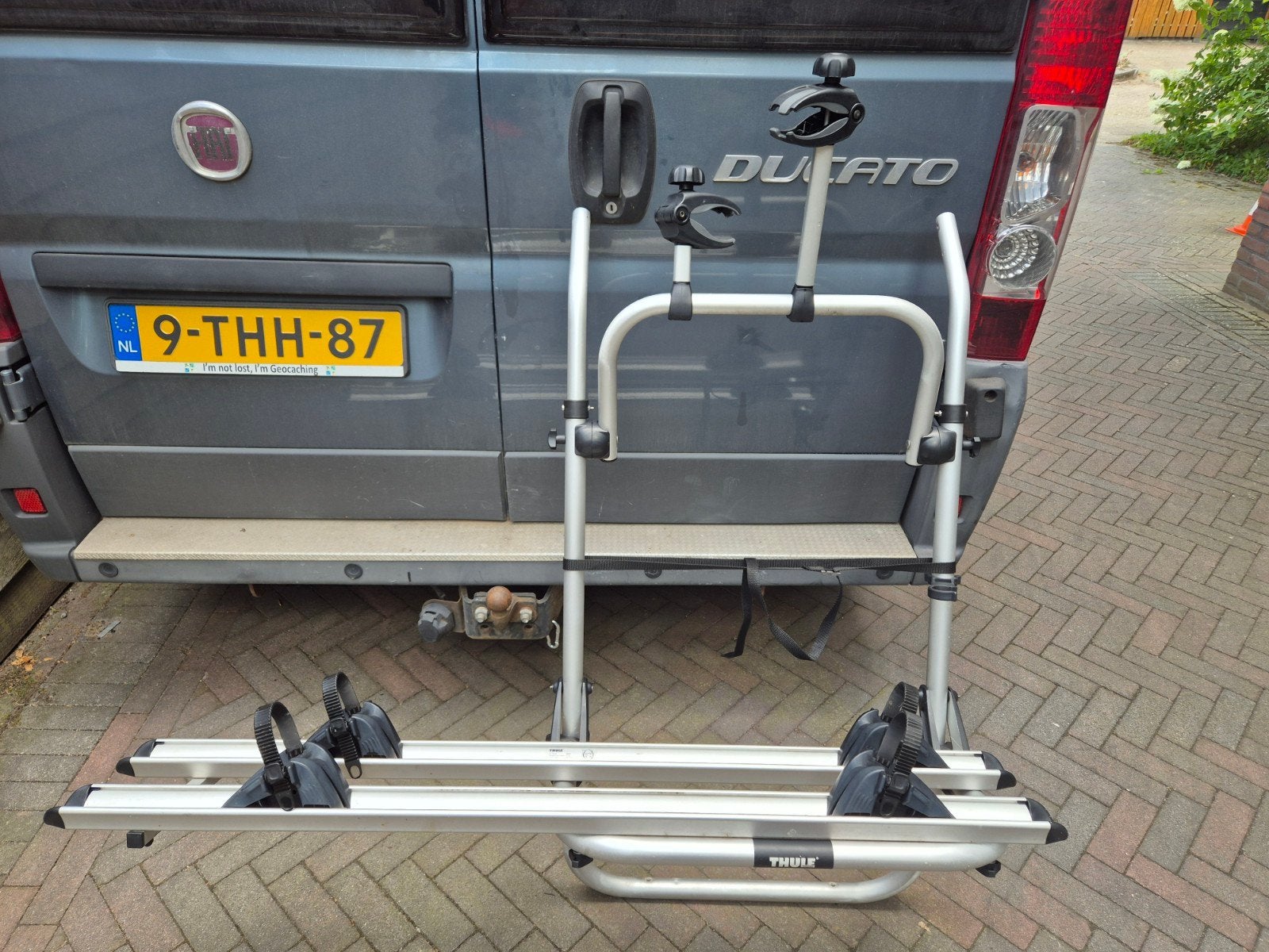 Thule Elite G2 Van fietsendrager voor 2 fietsen, Auto diversen, Fietsendragers, Achterklepdrager, Ophalen