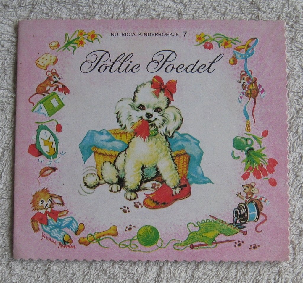 boekje Pollie Poedel (uitvoering nr 7; blauw logo) Nutricia, Ophalen of Verzenden, Gebruikt, Overige typen