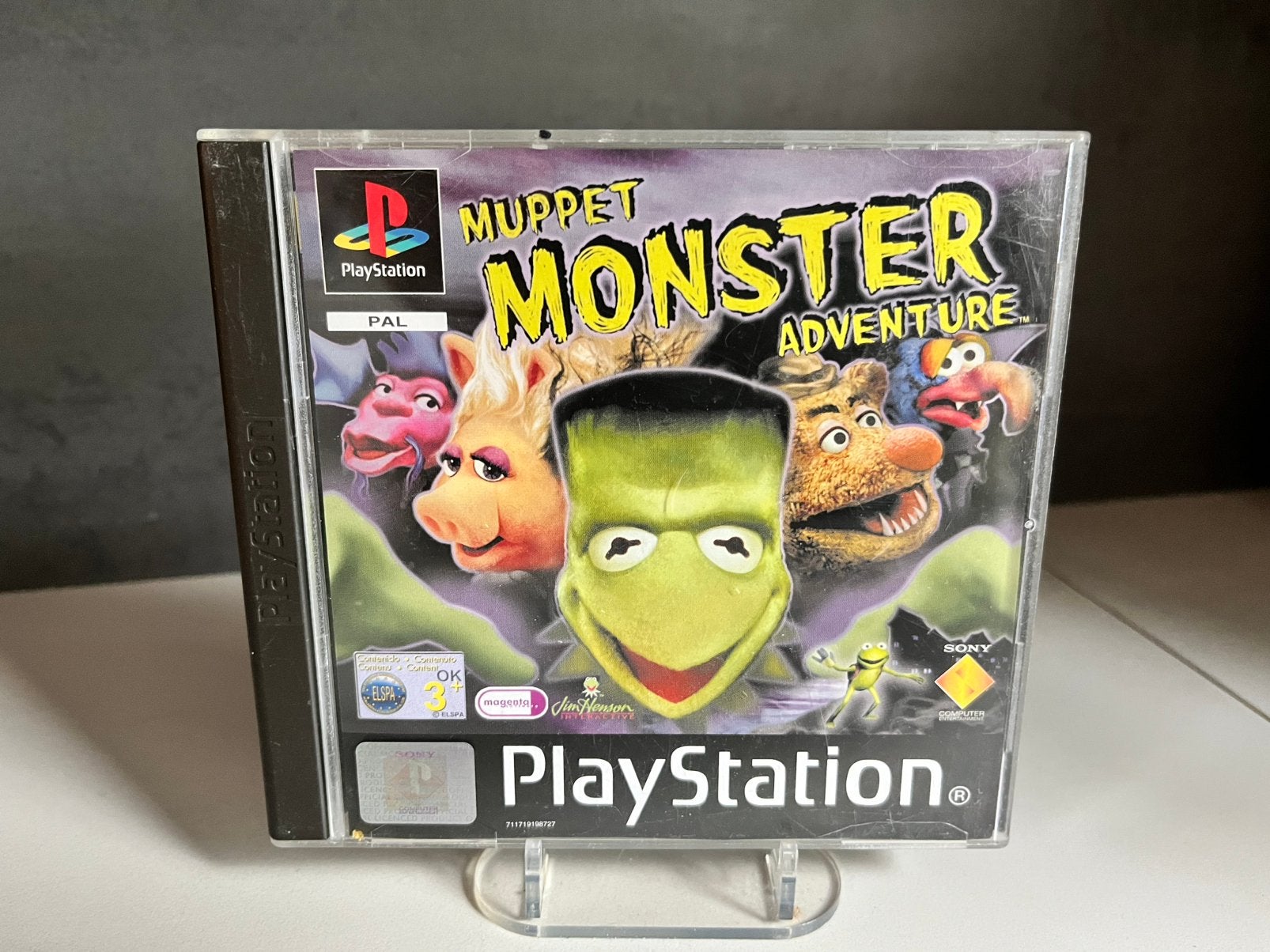 Muppet Monster Adventure PS1 - Zeer Compleet, Avontuur en Actie, 1 speler, P, Ophalen of Verzenden