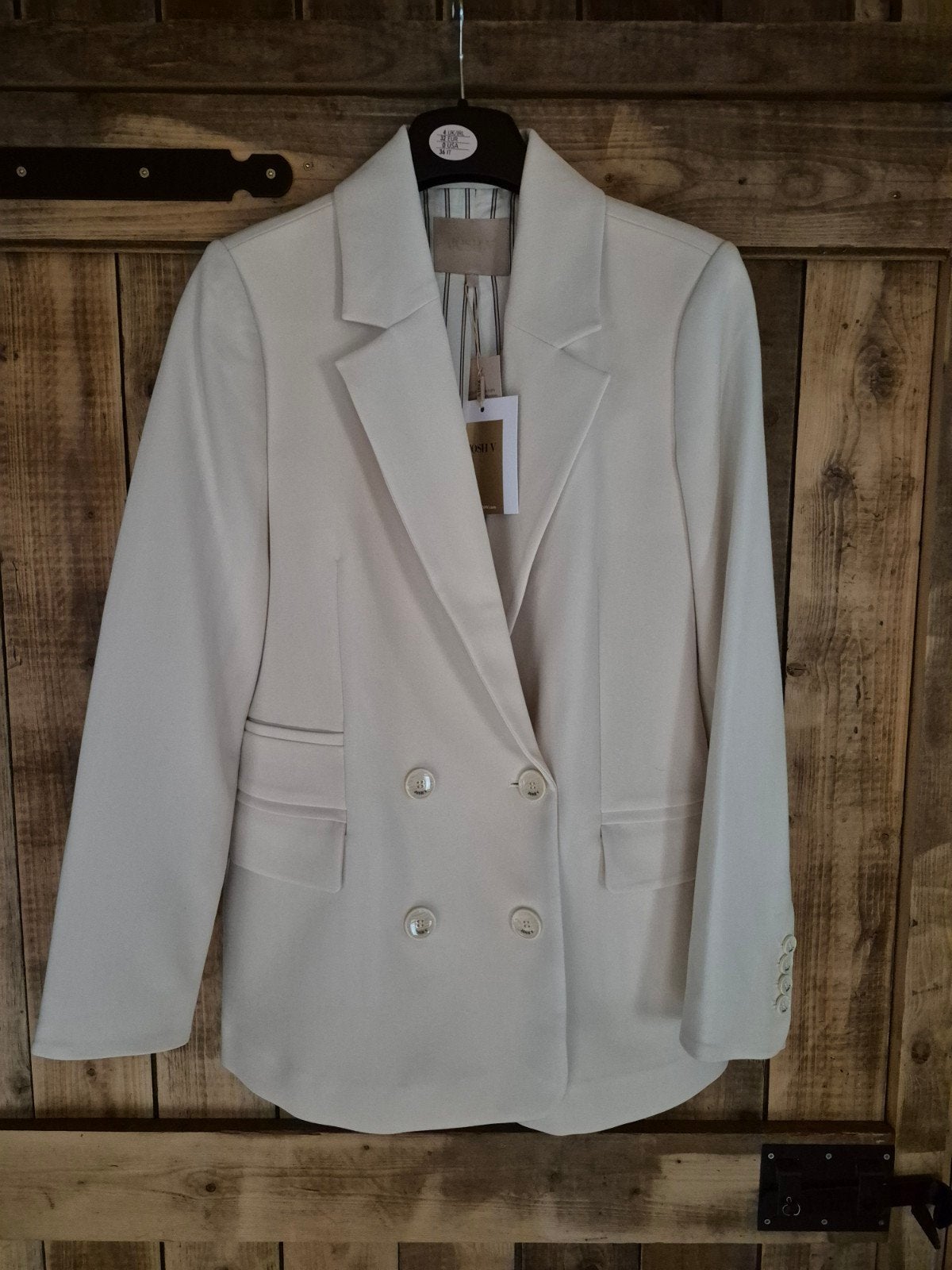 Nieuwe Josh V blazer maat S Light ecru, Beige, Nieuw, Ophalen of Verzenden, Jasje