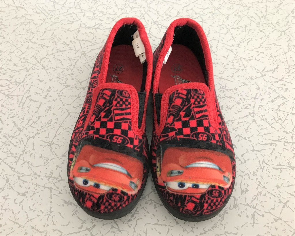 Disney Pixar Cars sloffen pantoffels maat 27 - NIEUW, Disney Cars, Jongen of Meisje, Overige typen, Nieuw