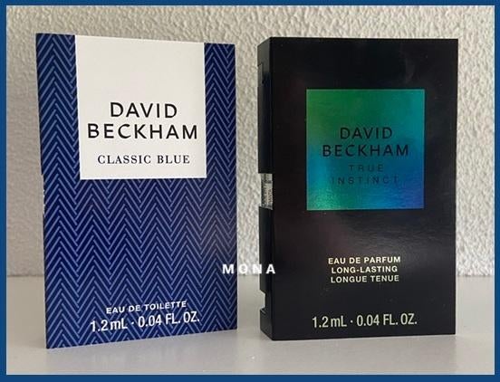 DavidBeckham set 2 parfum samples proefjes testers monsters, Sieraden, Tassen en Uiterlijk, Uiterlijk | Parfum, Nieuw, Verzenden