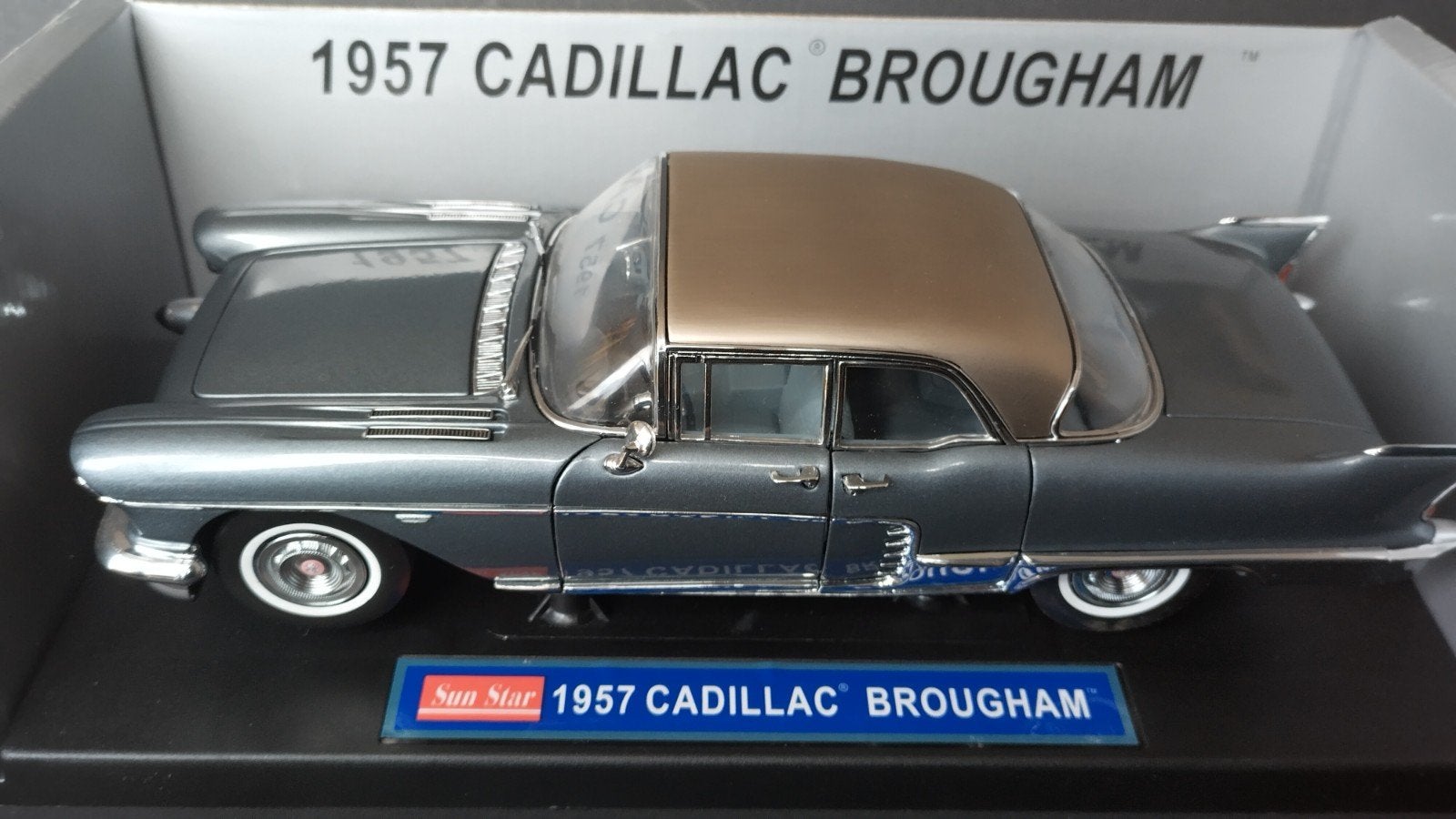 Cadillac Brougham 1957 1:18 Sun Star Pol, Auto, Verzenden, Nieuw, M