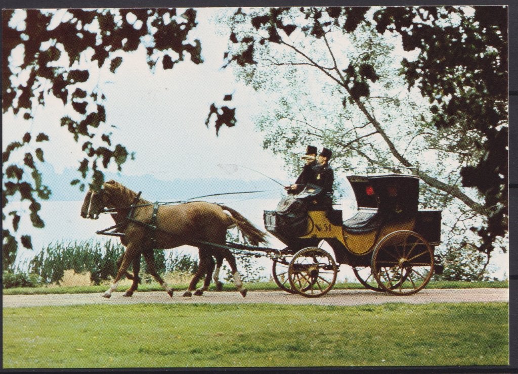 Zweden 77 Paarden Koets EUROPA Postzegels 1976 Bos Landschap, Verzenden, Overige typen