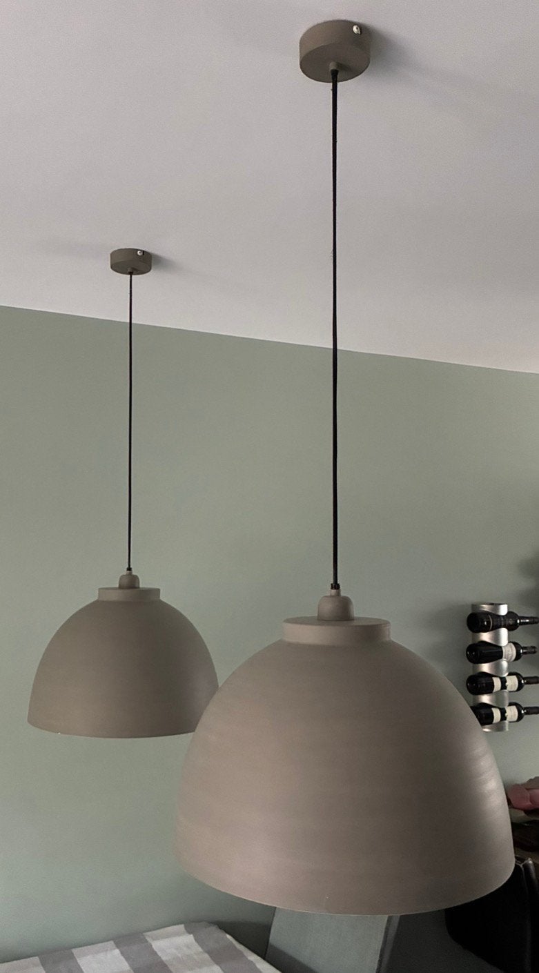 Twee eettafel lampen, Huis en Inrichting, Ophalen, Gebruikt