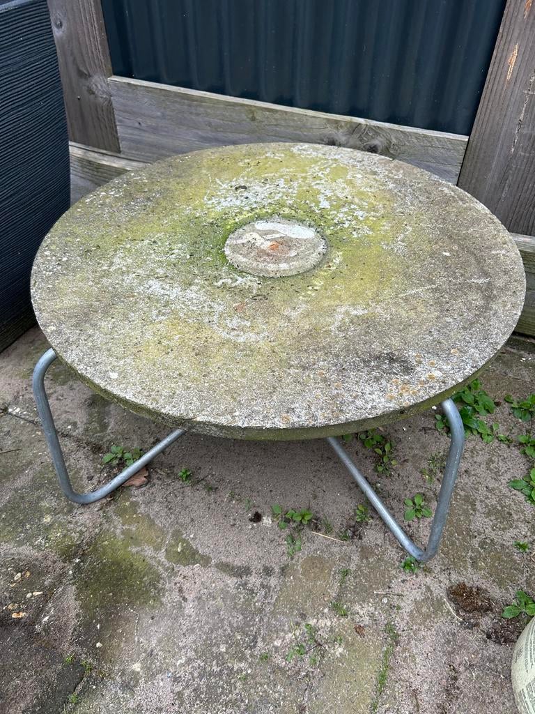betonnen tafel, Tuin en Terras, Tegels en Klinkers, Ophalen, Gebruikt, Overige typen, Minder dan 5 m²