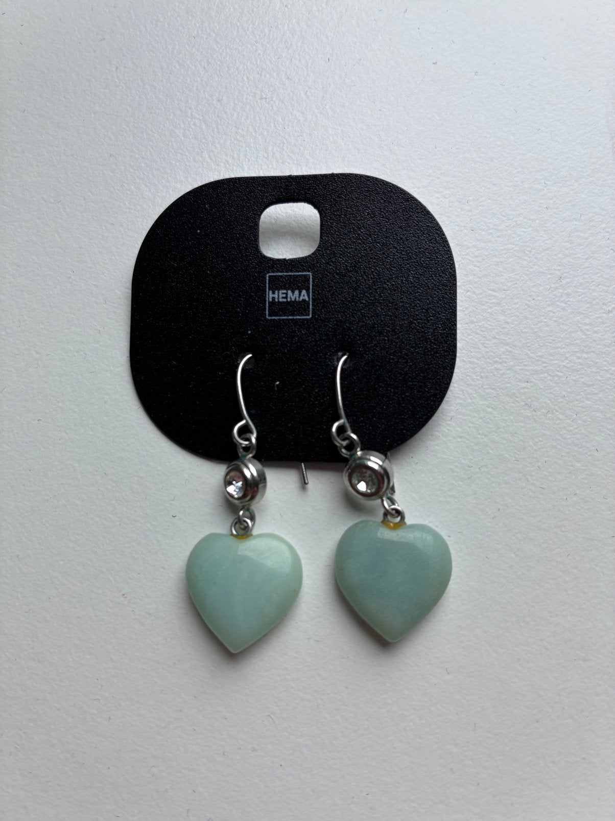 Hema Oorbellen met Hartjes en Strass - Nieuw, Sieraden, Tassen en Uiterlijk, Overige materialen, Hangers, Ophalen of Verzenden