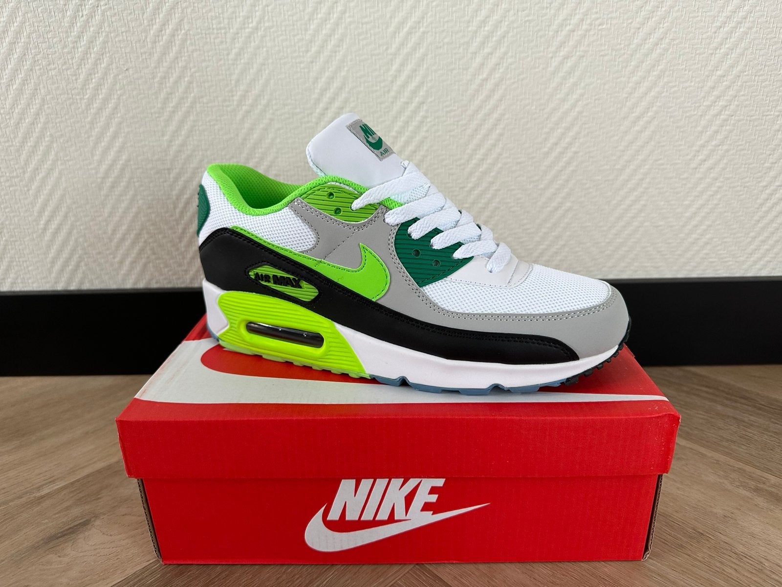 Nike air max 90, Ophalen, Wit, Nieuw, Sneakers of Gympen