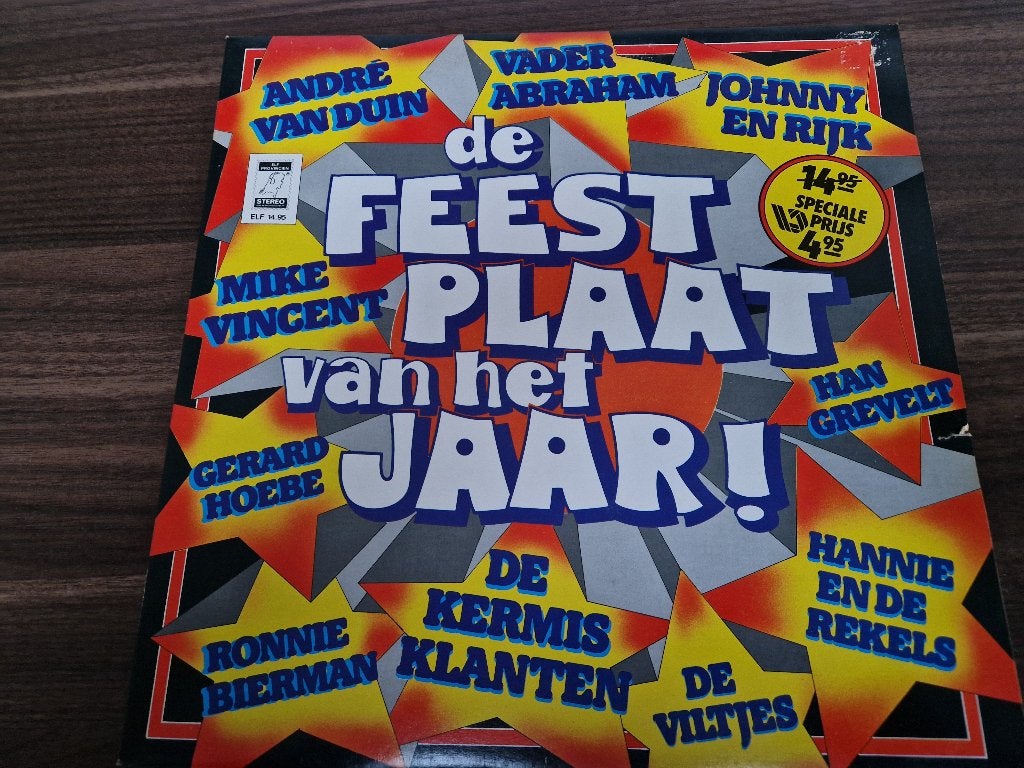 De Feestplaat Van Het Jaar, LP, Ophalen of Verzenden, Zo goed als nieuw, 12 inch