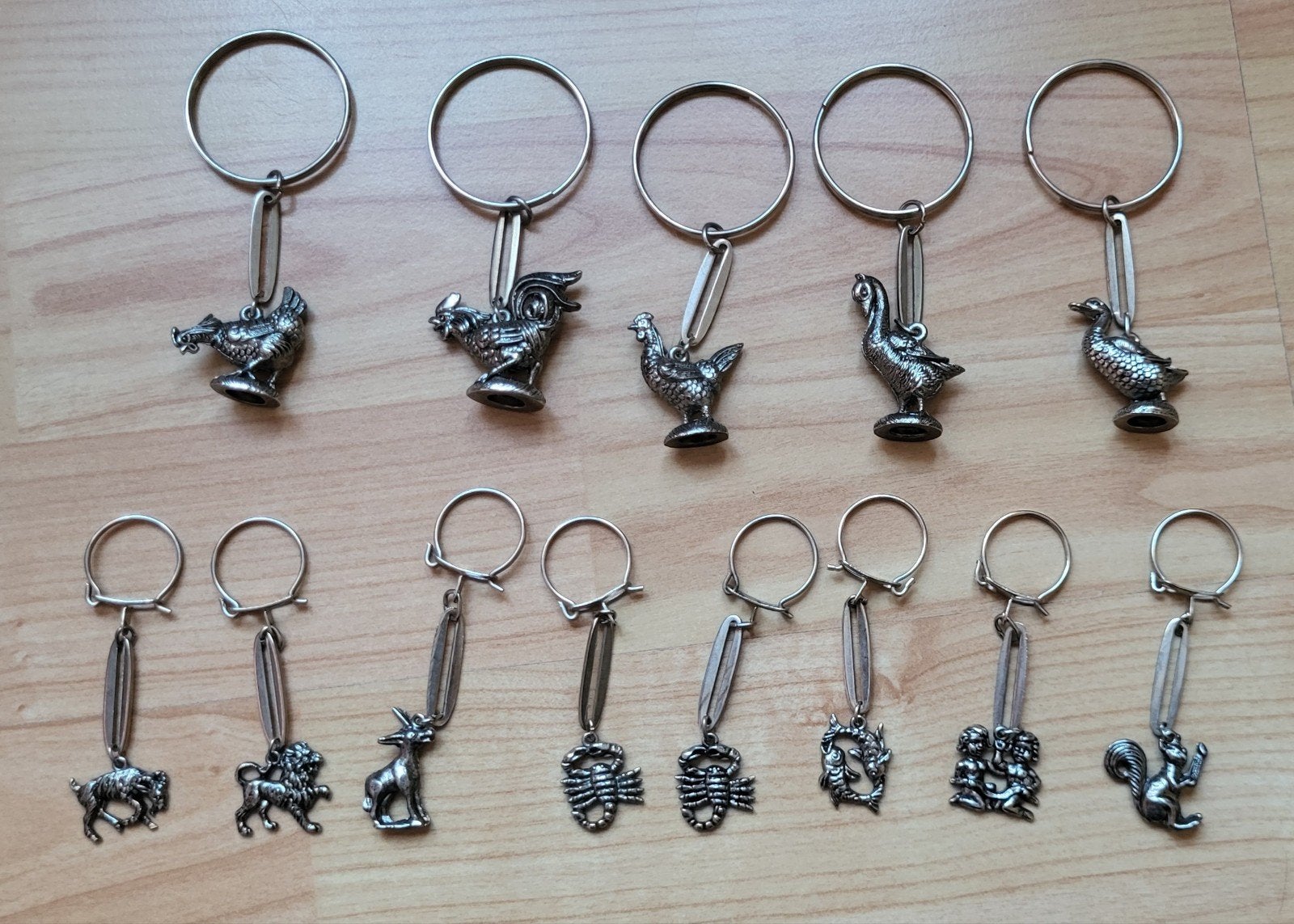Sterrenbeelden & Dieren sleutelhangers, Verzenden