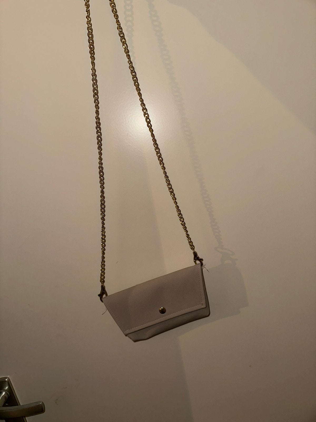 Dames nieuwe beige schoudertas, Sieraden, Tassen en Uiterlijk, Tassen | Damestassen, Ophalen of Verzenden, Zo goed als nieuw, Beige